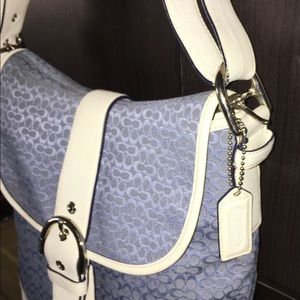 Coach No L3M-6376 Purse Hand Bag Hobo Messenger